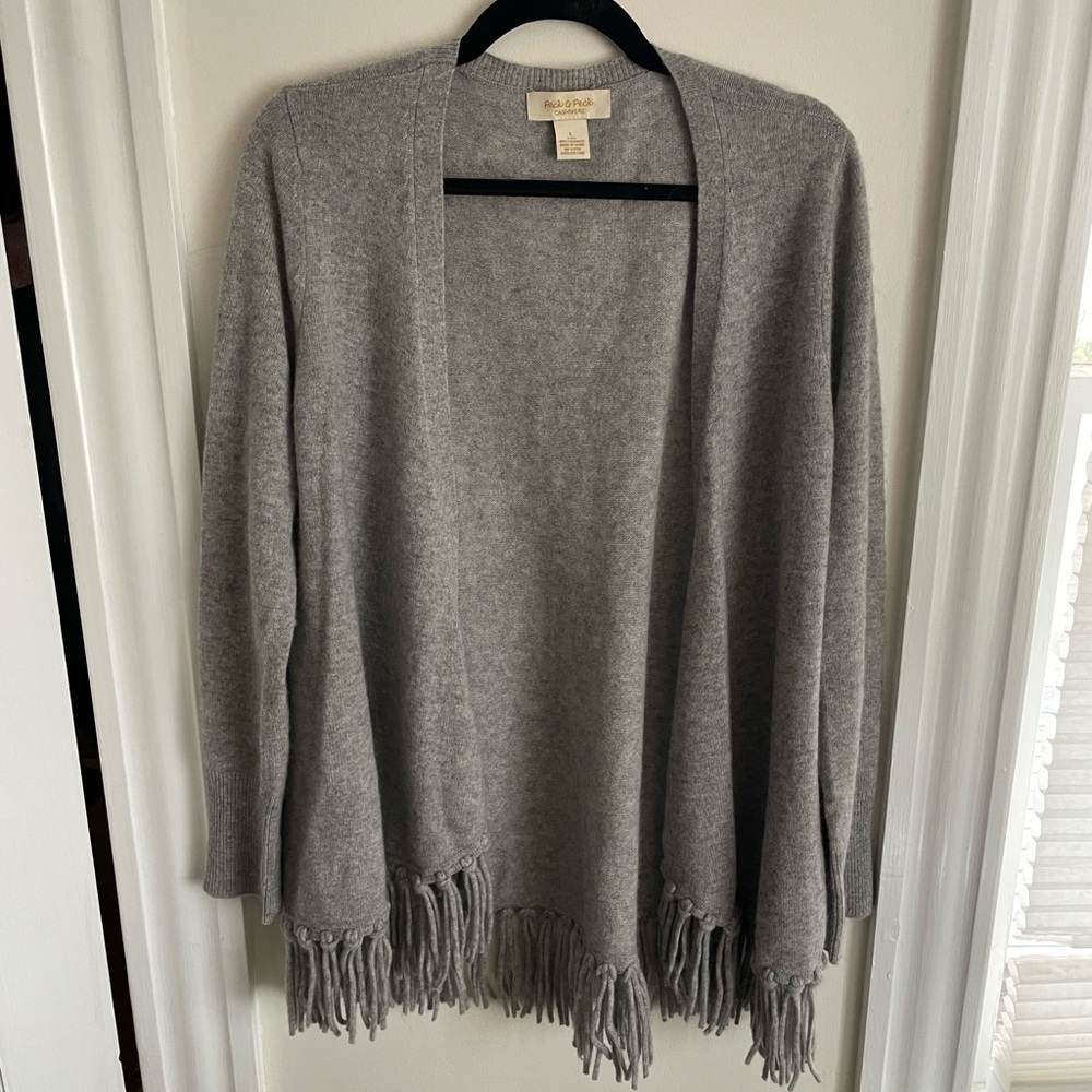 Peck & Peck 2 ply Cashmere Cardigan